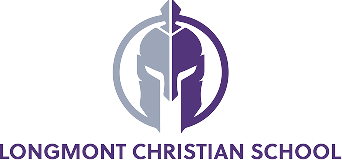 Longmont Christian School Logo